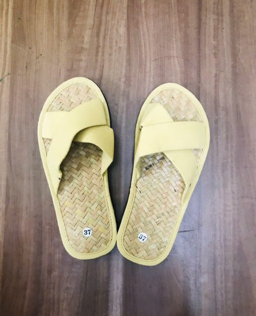 DÉP CỎ DO MINH -  ĐI TRONG NHÀ - MÁT XA CHÂN - XINH ẤM ÊM - HƯƠNG QUẾ KHỬ MÙI - DoMinhStores (Mã SP: DC005) - Hình ảnh 4