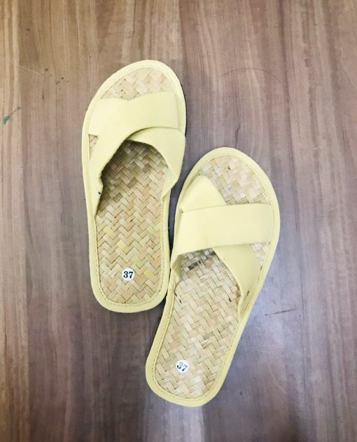 DÉP CỎ DO MINH -  ĐI TRONG NHÀ - MÁT XA CHÂN - XINH ẤM ÊM - HƯƠNG QUẾ KHỬ MÙI - DoMinhStores (Mã SP: DC005) - Hình ảnh 2