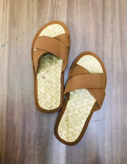 DÉP CỎ DO MINH -  ĐI TRONG NHÀ - MÁT XA CHÂN - XINH ẤM ÊM - HƯƠNG QUẾ KHỬ MÙI - DoMinhStores (Mã SP: DC004)