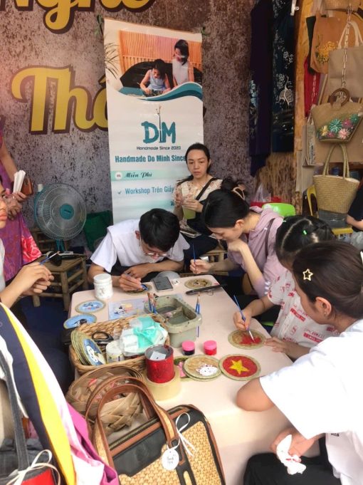 WORKSHOP TRẢI NGHIỆM ĐA CHẤT LIỆU TẠI CÁC EVENT – HỘI CHỢ - SỰ KIỆN - Hình ảnh 9